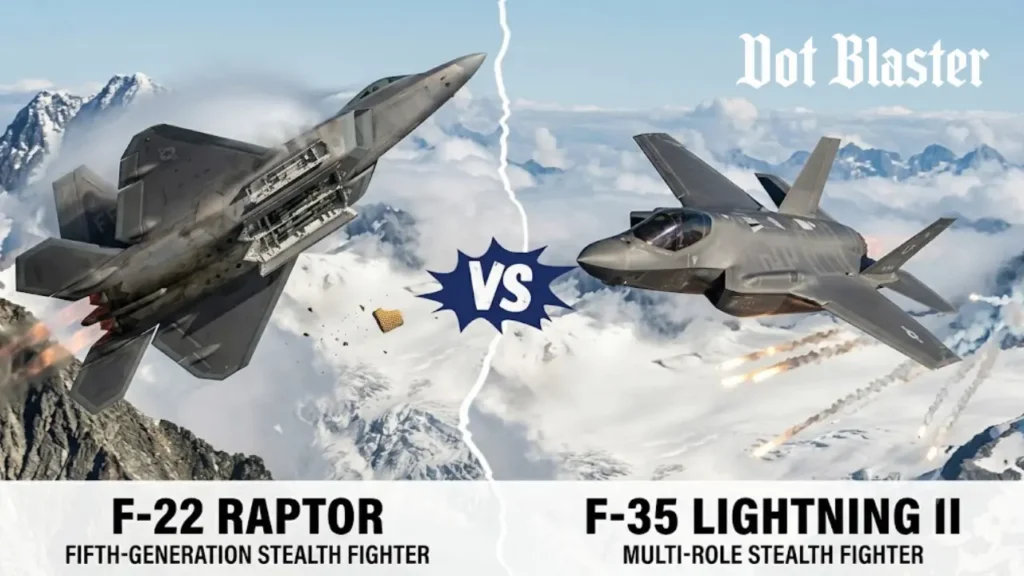 Joint Strike Fighter vs F 22 Raptor: The Ultimate Stealth Jet Showdown Joint Strike Fighter vs F 22 Raptor