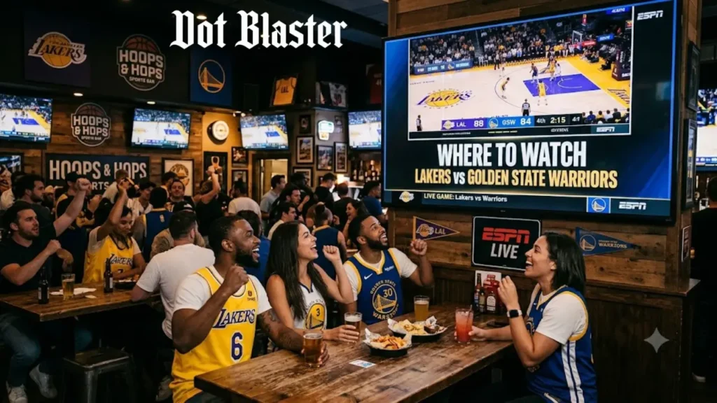 Where to Watch Lakers vs Golden State Warriors