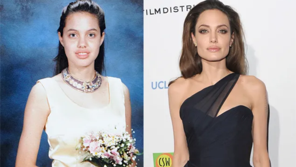 angelina jolie young